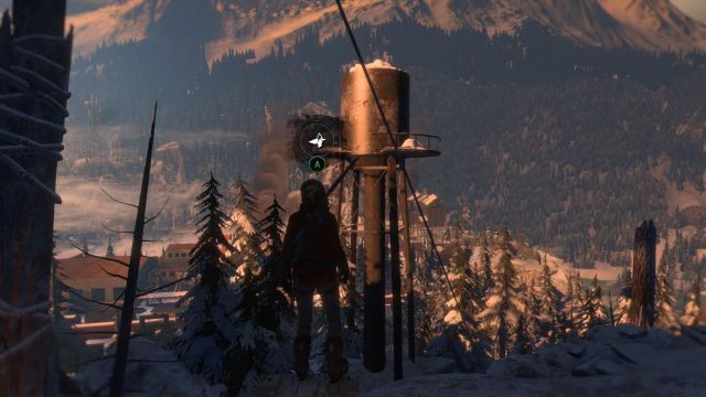 It is time to leave some musty caves and take a gust of fresh Siberian air in a bigger location - Rise of the Tomb Raider: Sneak into the old Soviet base, walkthrough - Among the Enemy - Rise of the Tomb Raider Guide