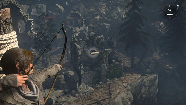 After a short cutscene, it is time that you went to the threatened village - Rise of the Tomb Raider: Join Jacob at the upper village, walkthrough - Prepare for Battle - Rise of the Tomb Raider Guide