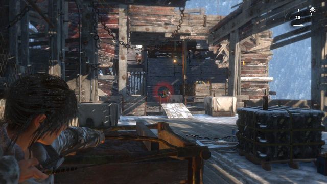 There only are several opponents, but from now on, you will frequently be dealing with their grenades - Rise of the Tomb Raider: Climb the copper mill to reach the mine, walkthrough - Alone Again - Rise of the Tomb Raider Guide