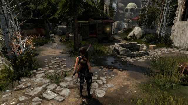 You can easily perform the dive in the Geothermal Valley - Rise of the Tomb Raider: For My Next Trick... achievement walkthrough, tips - Achievements - Rise of the Tomb Raider Guide