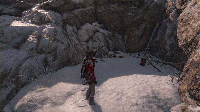 On the ledge - Rise of the Tomb Raider: Documents, Siberian Wilderness secrets, tips, location - Siberian Wilderness - Rise of the Tomb Raider Guide
