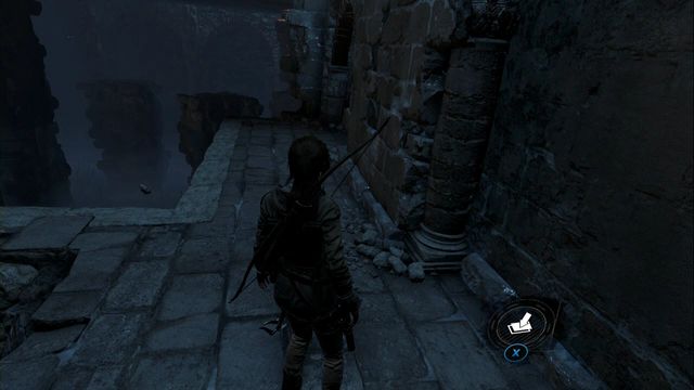 In the corridor below - Rise of the Tomb Raider: Relics, murals and chests, Abandoned Mine secrets - Abandoned Mine - Rise of the Tomb Raider Guide