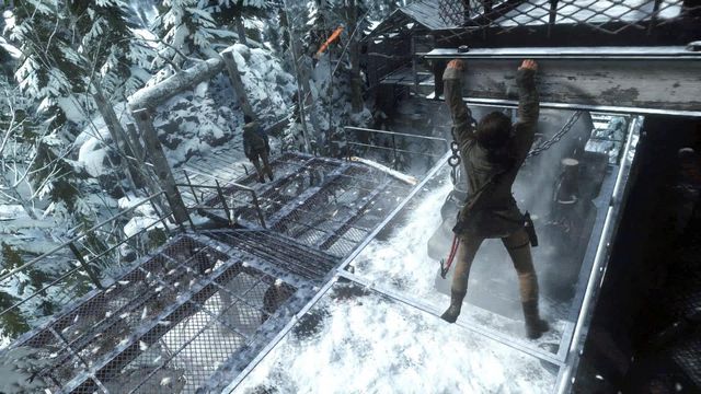 All around the location, still before you enter the building, you find only two opponents - Rise of the Tomb Raider: Enter the prison block, walkthrough - Rescue Jonah - Rise of the Tomb Raider Guide