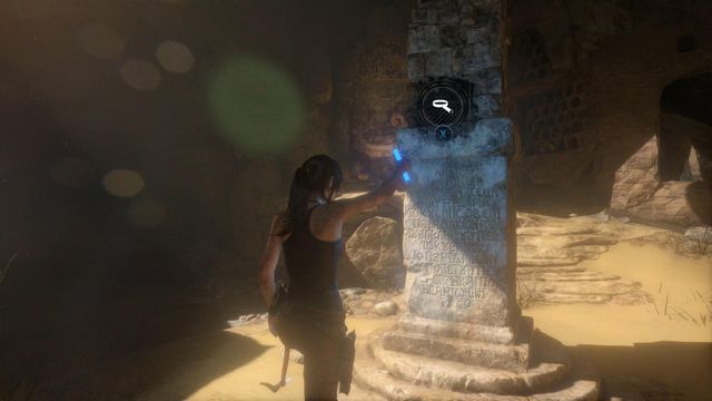 After interacting with three murals, Laras skill in reading Greek will increase - Rise of the Tomb Raider: Search the chamber with murals walkthrough - Syria - Lost tomb - Rise of the Tomb Raider Guide