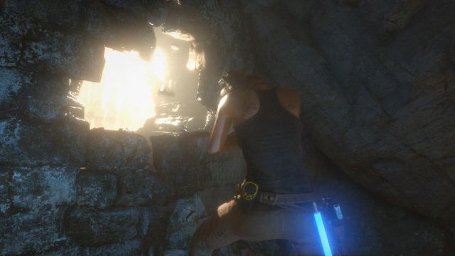 After digging the coins, go to the dead end of the corridor with fourth mural - Rise of the Tomb Raider: Search the chamber with murals walkthrough - Syria - Lost tomb - Rise of the Tomb Raider Guide