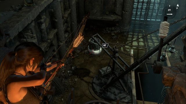 Turn the cage to make it face the gate. - Rise of the Tomb Raider: Tomb - Chamber of Exorcism 9/9, Lost City secrets - Lost City - Rise of the Tomb Raider Guide