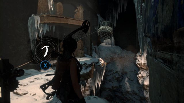 Note gusts of wind and release the weight at the right moment. - Rise of the Tomb Raider: Tomb - Voice of God 4/9, Soviet Installation secrets - Soviet Installation - Rise of the Tomb Raider Guide
