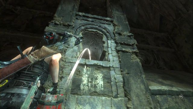 Note: If you do not have any explosive arrows, you can use the raft and red containers, which you find near the beam - Rise of the Tomb Raider: Tomb - Ancient Cistern 3/9, Soviet Installation secrets - Soviet Installation - Rise of the Tomb Raider Guide