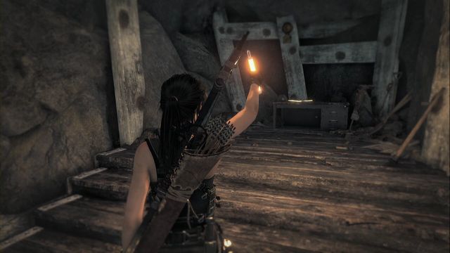 Then, before you go down, walk into the recess, where you find the document - Rise of the Tomb Raider: Documents, Soviet Installation secrets, map, tips - Soviet Installation - Rise of the Tomb Raider Guide