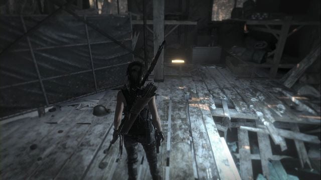 Right before you climb down into the water, near the hole in the ground - Rise of the Tomb Raider: Documents, Soviet Installation secrets, map, tips - Soviet Installation - Rise of the Tomb Raider Guide