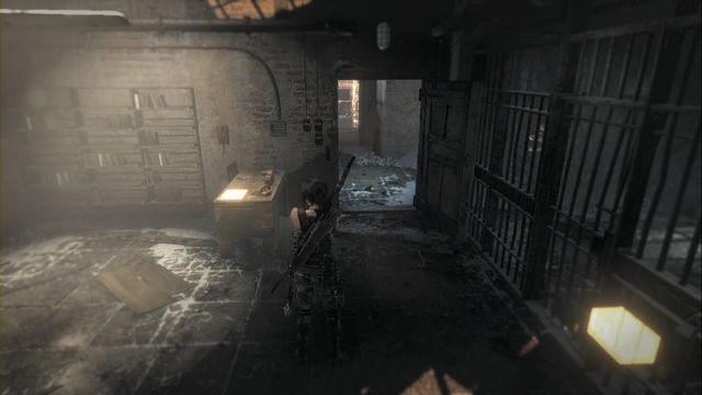 On the table at the prison exit - Rise of the Tomb Raider: Documents, Soviet Installation secrets, map, tips - Soviet Installation - Rise of the Tomb Raider Guide