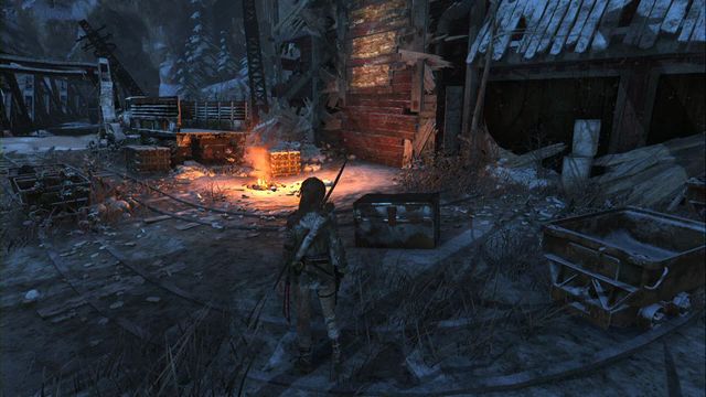 You find it in the main camp in Copper Mill Camp, you need to open it to push the story forward - Rise of the Tomb Raider: Chests, crypt treasures, Soviet Installation secrets - Soviet Installation - Rise of the Tomb Raider Guide