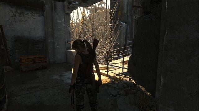 After you enter the building from a small yard, climb to the first floor and go into the corridor to the left - the chest is along the path to the next part of the installation - Rise of the Tomb Raider: Chests, crypt treasures, Soviet Installation secrets - Soviet Installation - Rise of the Tomb Raider Guide