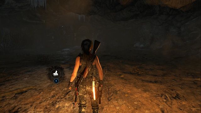 In the cave - Rise of the Tomb Raider: Chests, crypt treasures, Soviet Installation secrets - Soviet Installation - Rise of the Tomb Raider Guide