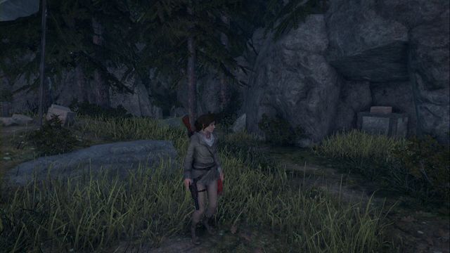 In the grotto, behind the planks in the Ridgeline Camp - Rise of the Tomb Raider: Relics, Geothermal Valley secrets, map, locations, tips - Geothermal Valley - Rise of the Tomb Raider Guide
