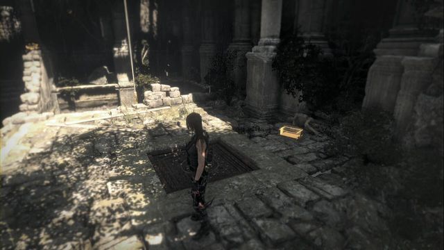In the House of the Afflicted tomb, after you walk into the yard, run towards the second gate opposite the entrance to the actual camp - Rise of the Tomb Raider: Relics, Geothermal Valley secrets, map, locations, tips - Geothermal Valley - Rise of the Tomb Raider Guide