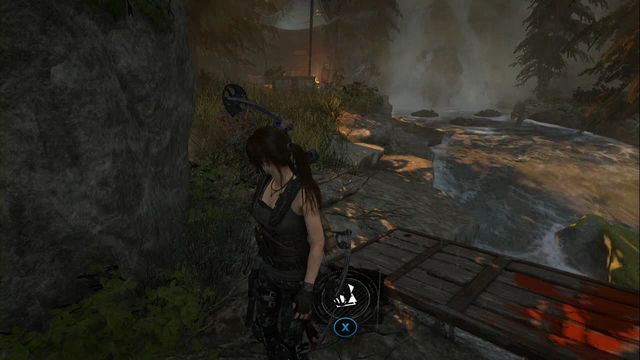 On your way away from the Ridgeline Base Camp, approach the escarpment - the chest is buried next to the platform from which you can jump into the water - Rise of the Tomb Raider: Chests and crypt treasures, Geothermal Valley secrets - Geothermal Valley - Rise of the Tomb Raider Guide