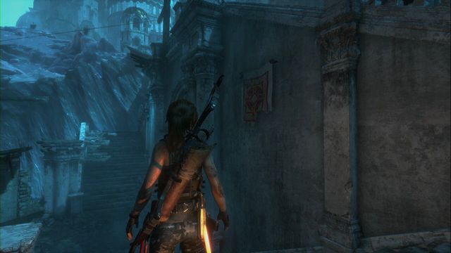 Rise of the Tomb Raider Flooded Archives - Destroying the Statue -End-/The  Deathless? 