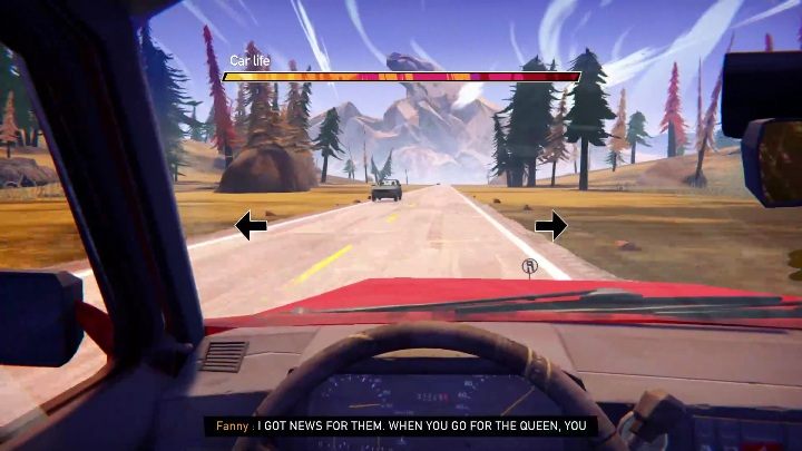 You'll soon encounter a policewoman, Fanny, with an unusual task for you - Road 96: Chapter 5 - walkthrough - Walkthrough - Road 96 Guide, Walkthrough