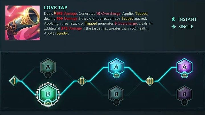 In the picture above, you will find our suggested way of developing Miss Fortune' - Ruined: Miss Fortune - character build, skills, runes - Buildy - Ruined King Guide