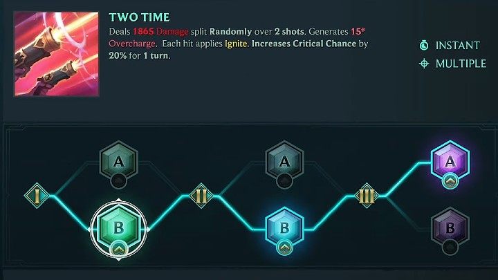 In the picture above, you will find our suggested way of developing Miss Fortune' - Ruined: Miss Fortune - character build, skills, runes - Buildy - Ruined King Guide