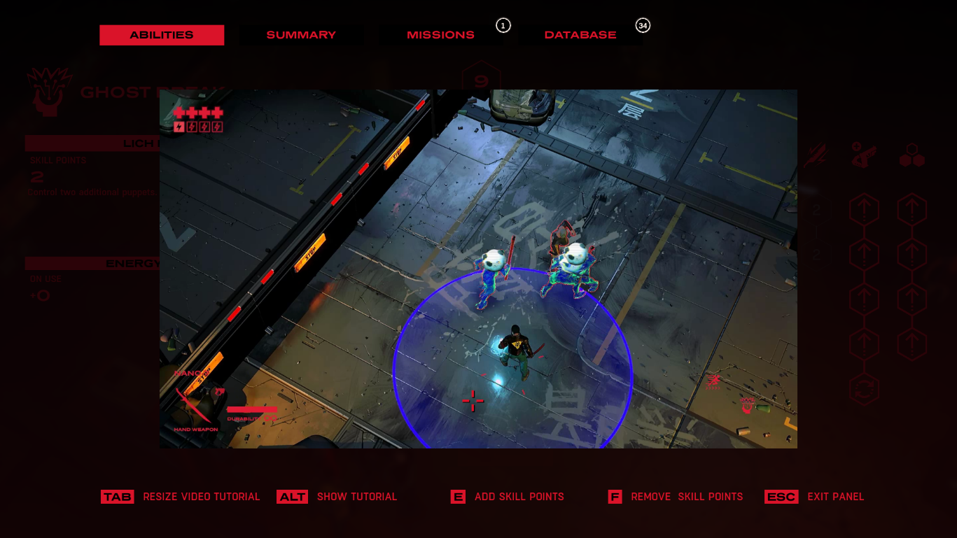 2 - Which abilities are worth using? | Advice - Advice - Ruiner Game Guide