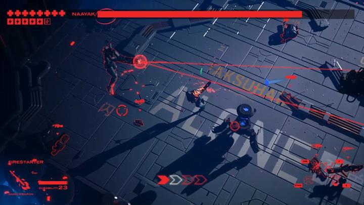 Naayak is very dangerous. You should prepare a strong melee weapon, charge your attacks and fight at a close range. - Naayak | Head Hunt - Head Hunt - Ruiner Game Guide