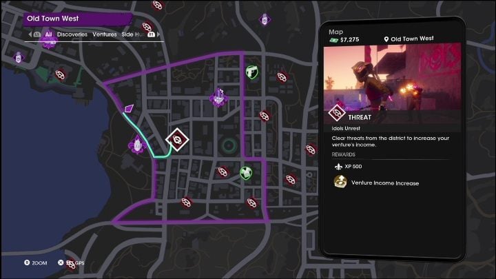 2 - Saints Row 2022: Threats (West Old Town) - list and description of activity - West Old Town - Saints Row Guide, Walkthrough