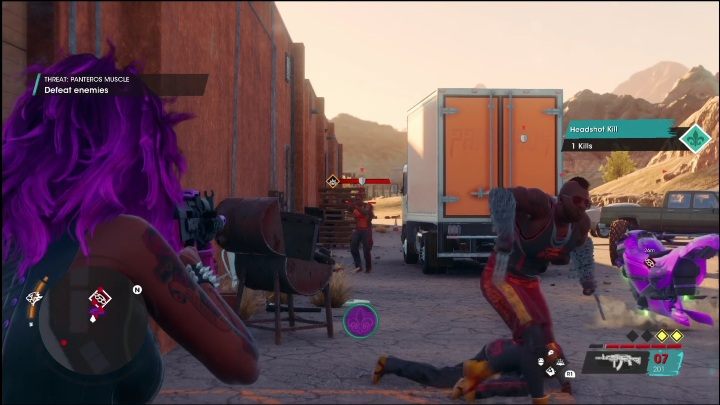 Location: Central-eastern part of the location - Saints Row 2022: Threats (West Providencia) - list and description of activity - West Providencia - Saints Row Guide, Walkthrough