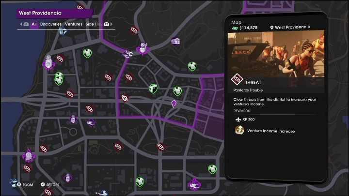 4 - Saints Row 2022: Threats (West Providencia) - list and description of activity - West Providencia - Saints Row Guide, Walkthrough