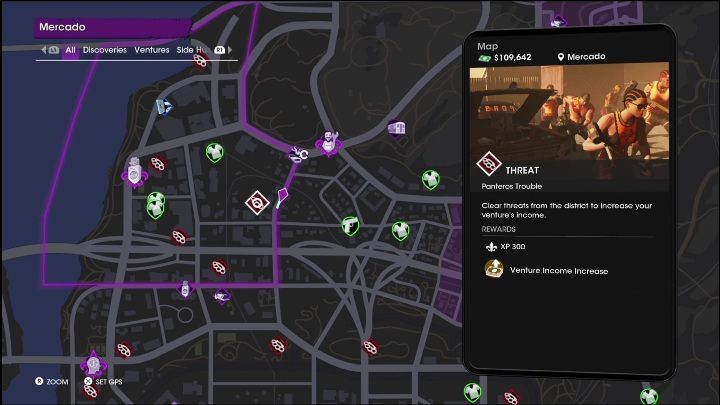 4 - Saints Row 2022: Threats (Mercado) - list and description of activity - Mercado - Saints Row Guide, Walkthrough