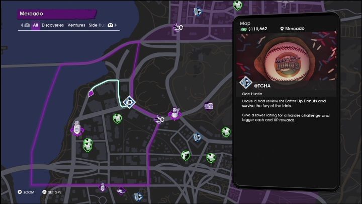 1 - Saints Row 2022: Side Hustles (Mercado) - list and description of activity - Mercado - Saints Row Guide, Walkthrough