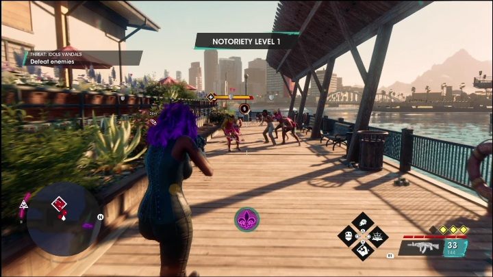 Location: South-western part of the location - Saints Row 2022: Threats (East Marina) - list and description of activity - East Marina - Saints Row Guide, Walkthrough