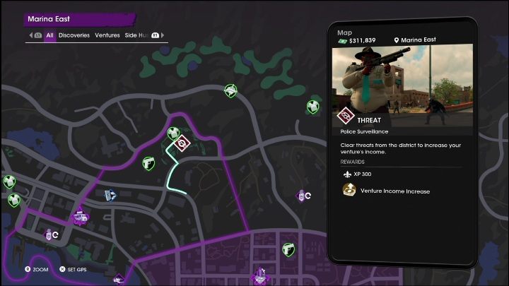 3 - Saints Row 2022: Threats (East Marina) - list and description of activity - East Marina - Saints Row Guide, Walkthrough