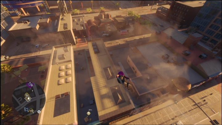 The Weather Station is a great spot to launch yourself into the air - Saints Row 2022: Discoveries (East Marina) - list and description of activity - East Marina - Saints Row Guide, Walkthrough