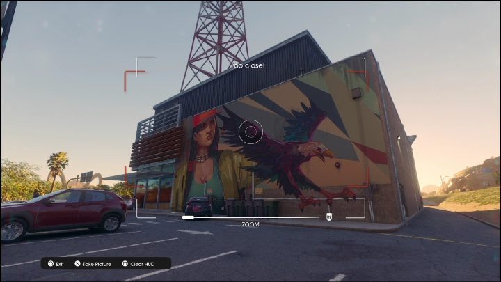 You have to take another photo of a mural - Saints Row 2022: Discoveries (East Marina) - list and description of activity - East Marina - Saints Row Guide, Walkthrough