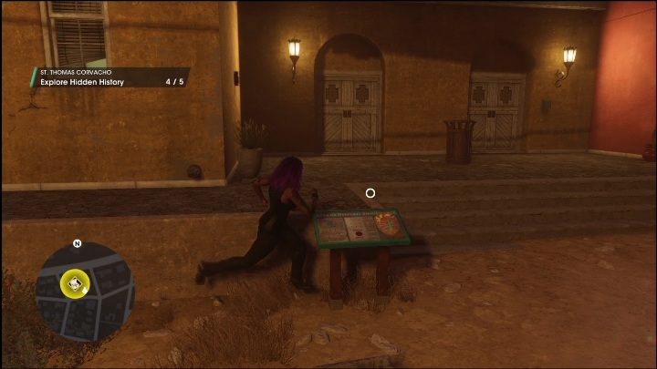 The last two points are under the buildings on the main street - Saints Row 2022: Discoveries (East Providencia) - list and description of activity - East Providencia - Saints Row Guide, Walkthrough