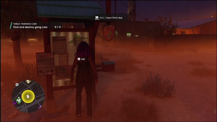 The Hidden History will begin when you press the button on the starting board, right in front of the tourist point - Saints Row 2022: Discoveries (West Providencia) - list and description of activity - West Providencia - Saints Row Guide, Walkthrough