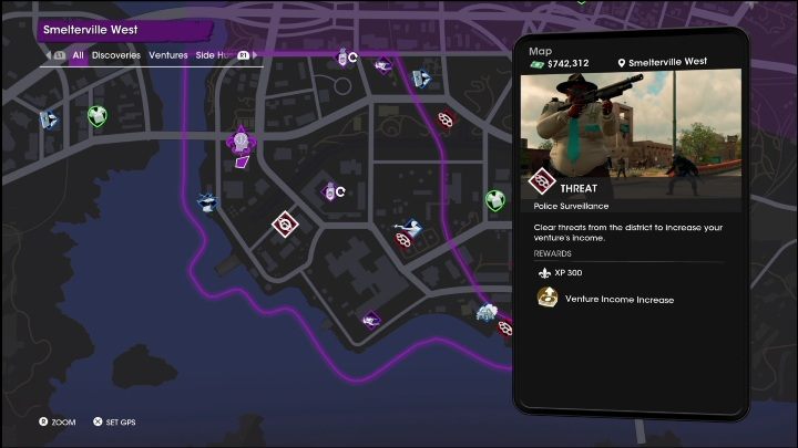3 - Saints Row 2022: Threats (Smelterville West) - list and description of activity - Smelterville West - Saints Row Guide, Walkthrough