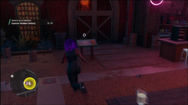 The next point is on the left side of the bar, in the main part of the square - Saints Row 2022: Discoveries (Smelterville West) - list and description of activity - Smelterville West - Saints Row Guide, Walkthrough