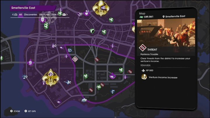 1 - Saints Row 2022: Threats (Smelterville East) - list and description of activity - Smelterville East - Saints Row Guide, Walkthrough