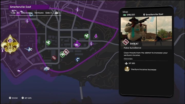 3 - Saints Row 2022: Threats (Smelterville East) - list and description of activity - Smelterville East - Saints Row Guide, Walkthrough