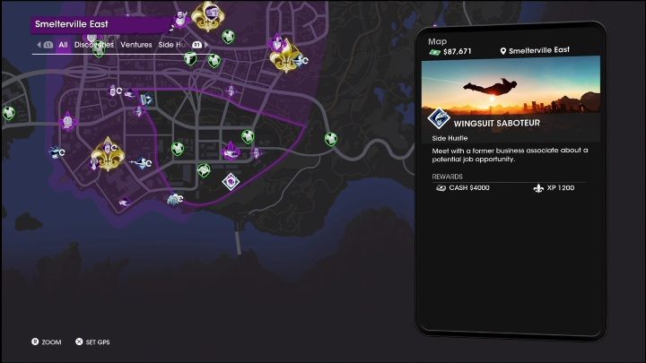 Reward - Saints Row 2022: Side Hustles (Smelterville East) - list and description of activity - Smelterville East - Saints Row Guide, Walkthrough