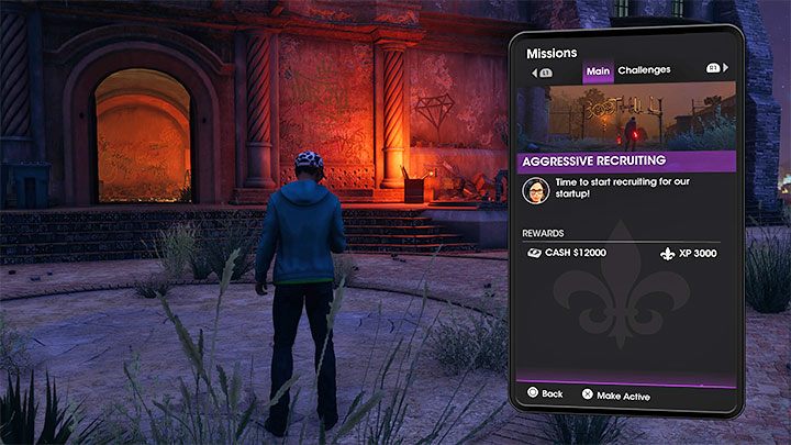 Saints Row 2022 Main story missions how to start select abort