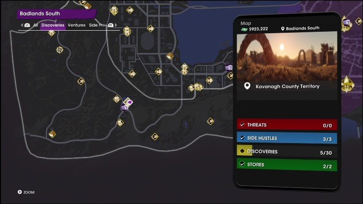 2 - Saints Row 2022: Discoveries (Badlands South) - list and description of activity - Badlands South - Saints Row Guide, Walkthrough