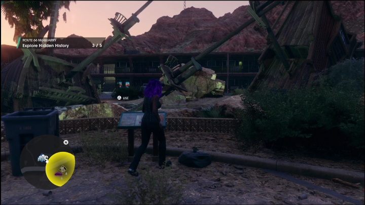 The next one is on the other side of the road, right next to the sunken ship figure - Saints Row 2022: Discoveries (Badlands South) - list and description of activity - Badlands South - Saints Row Guide, Walkthrough