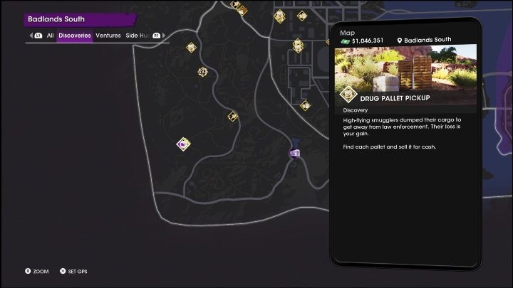 8 - Saints Row 2022: Discoveries (Badlands South) - list and description of activity - Badlands South - Saints Row Guide, Walkthrough