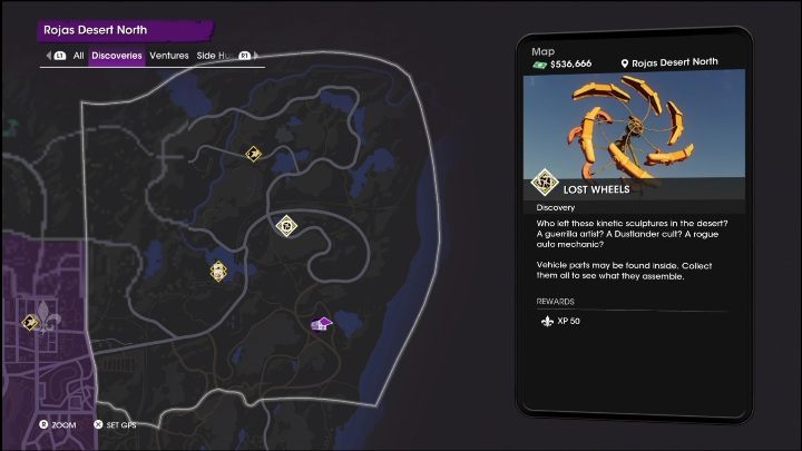4 - Saints Row 2022: Discoveries (Rojas Desert North) - list and description of activity - Rojas Desert North - Saints Row Guide, Walkthrough