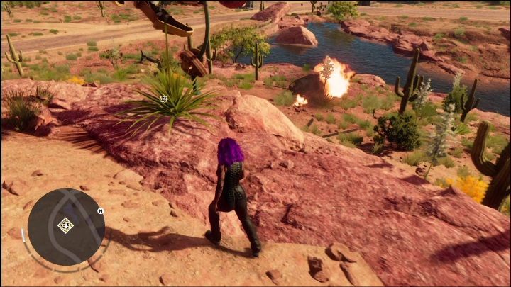 Location: The central part of the location - Saints Row 2022: Discoveries (Rojas Desert North) - list and description of activity - Rojas Desert North - Saints Row Guide, Walkthrough