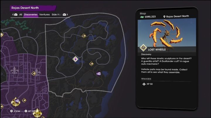 6 - Saints Row 2022: Discoveries (Rojas Desert North) - list and description of activity - Rojas Desert North - Saints Row Guide, Walkthrough